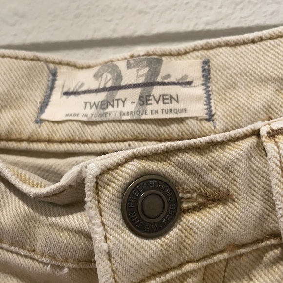 NWOT FP We The Free High Waist Nonstretch Jeans 27 - Picture 11 of 15